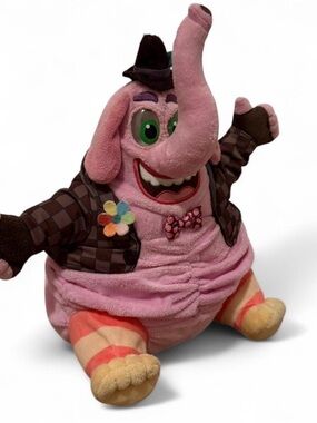 Disney Pixar Plush Inside Out BING BONG Pink Elephant Plush